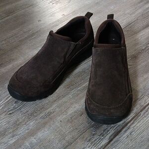 Lands' End Youth Kids  Boy or Girl All Weather Slip On Shoes Sz 6 EUC worn once